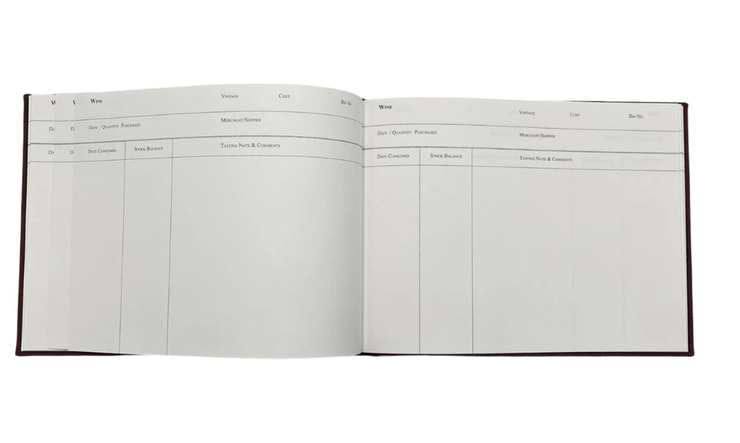 Cellar book layout - the index bindery