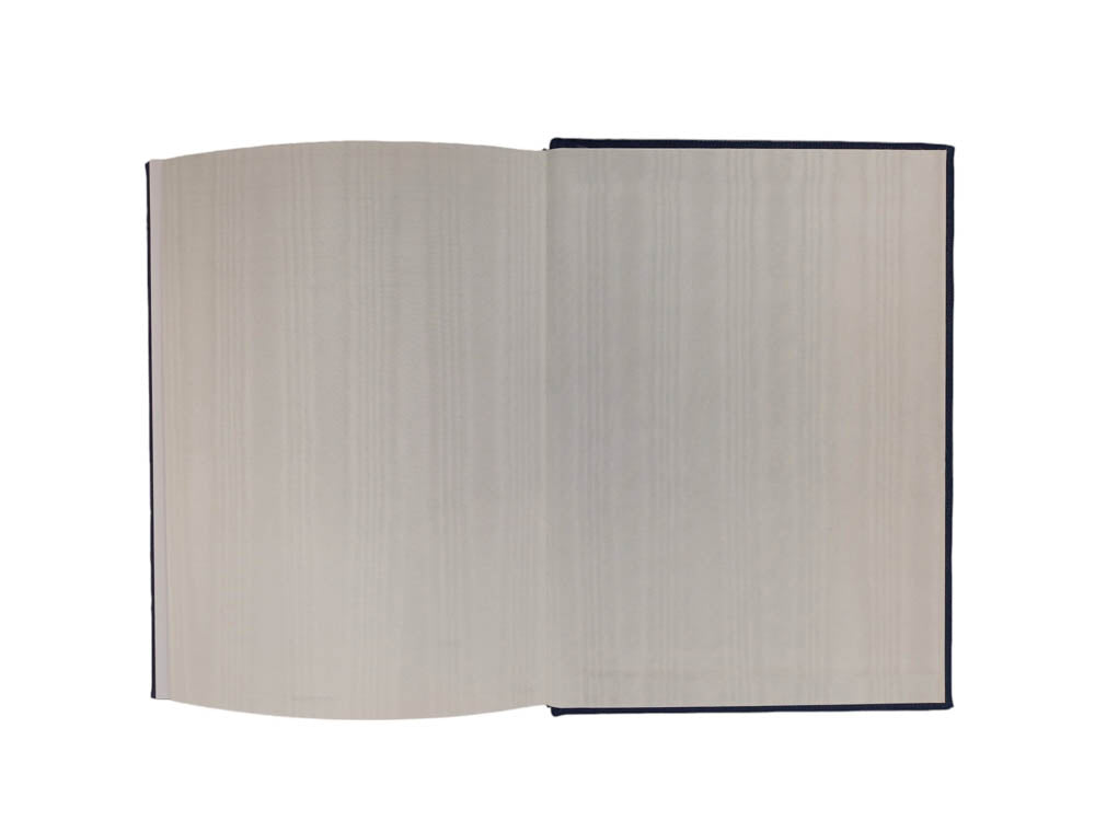 dinner party or entertaining book -  ivory end papers - the index bindery