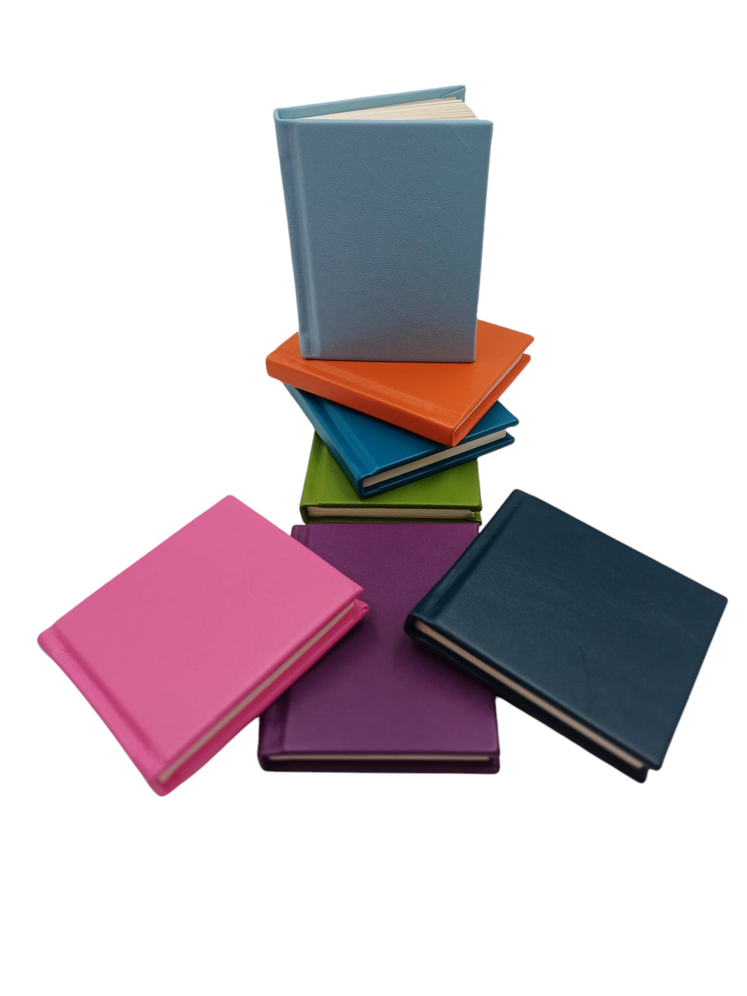 A5 hard leather notebook collection - the index bindery