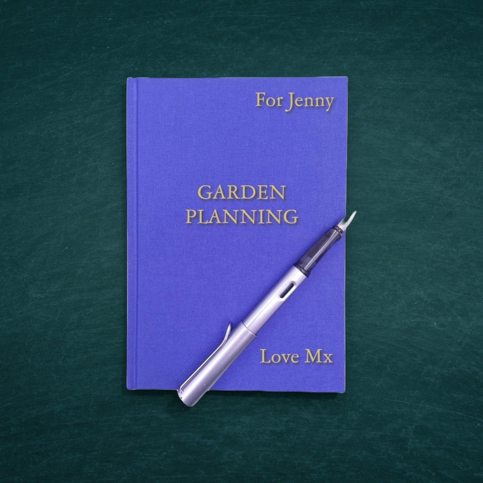 Personalised Garden Planning Notebook - The Index Bindery